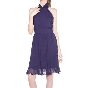 Max & Cleo Sleeveless Purple Dress
